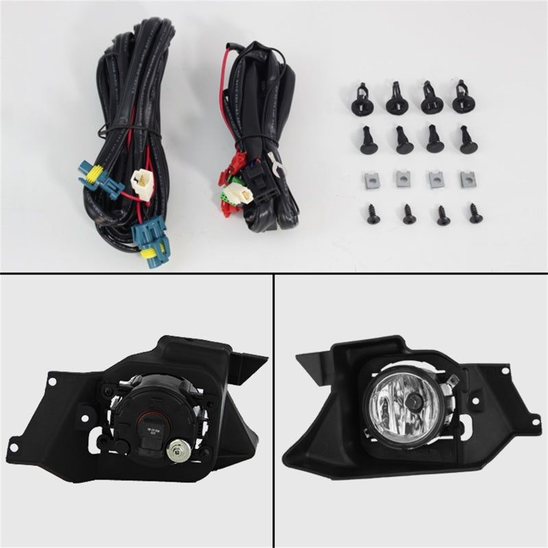 Spyder Honda CRV 2012-2014 OEM Fog Lights W/Switch Clear FL-HCRV2012-C Fog Lights SPYDER