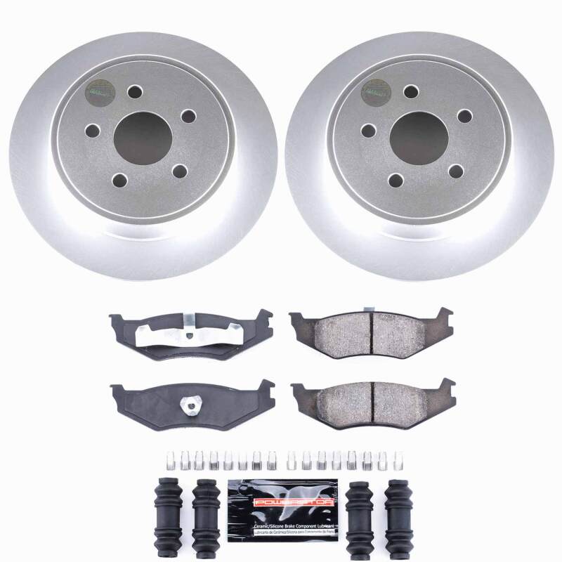 Power Stop 03-10 Chrysler PT Cruiser Rear Z23 Coated Brake Kit Brake Kits - Performance D&S PowerStop