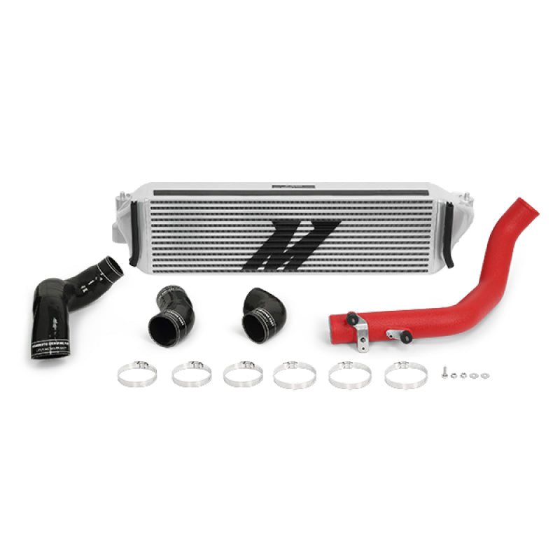Mishimoto 2017+ Honda Civic Type R Intercooler Kit - Silver Intercooler Red Piping Intercooler Kits Mishimoto