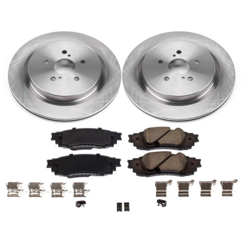 Power Stop 16-18 Lexus RX350 Rear Autospecialty Brake Kit Brake Kits - OE PowerStop