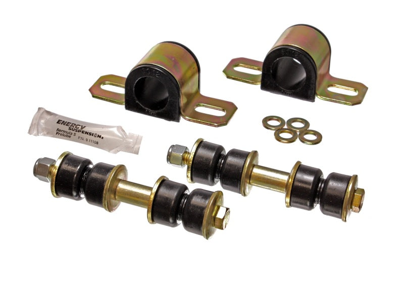 Energy Suspension 89-95 Isuzu Amigo/Rodeo Black 1-1/8in Front Sway Bar Bushings Bushing Kits Energy Suspension