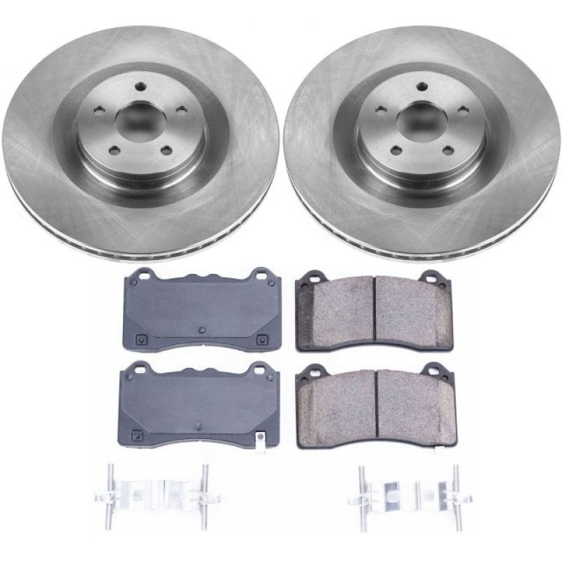 Power Stop 16-18 Ford Focus Front Autospecialty Brake Kit Brake Kits - OE PowerStop