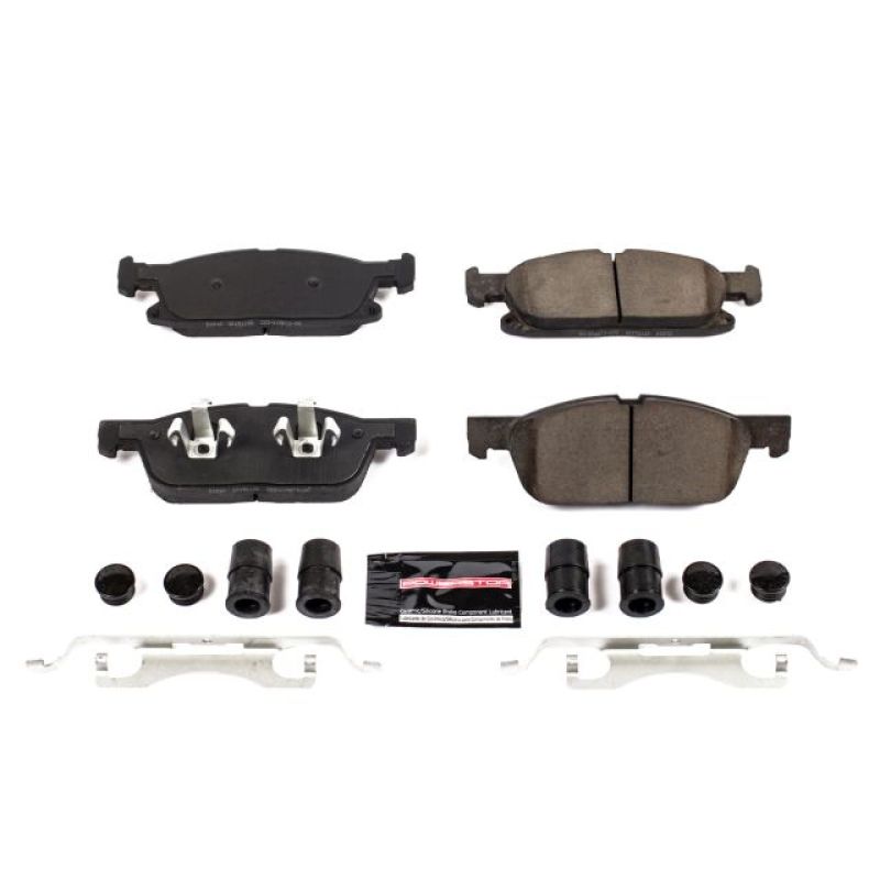 Power Stop 15-19 Ford Edge Front Z23 Evolution Sport Brake Pads w/Hardware Brake Pads - Performance PowerStop