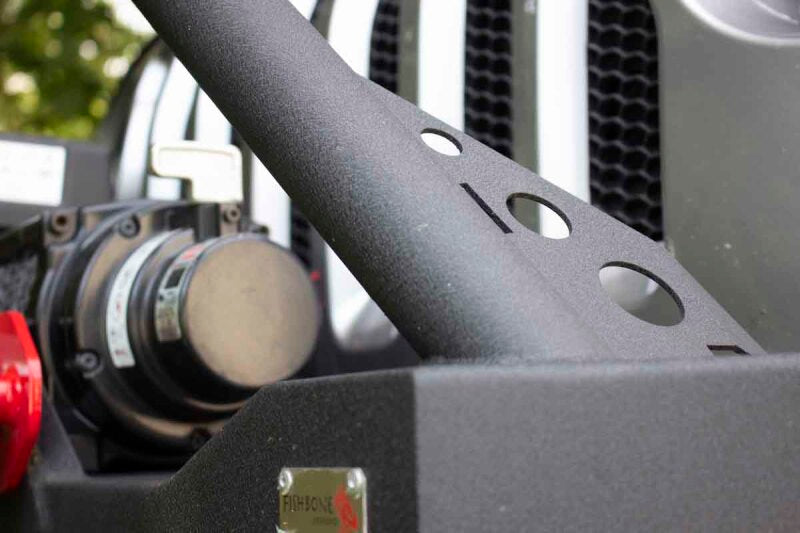 Fishbone Offroad 2018+ Jeep Wrangler JL Mako Front Bumper Bumpers - Steel Fishbone Offroad