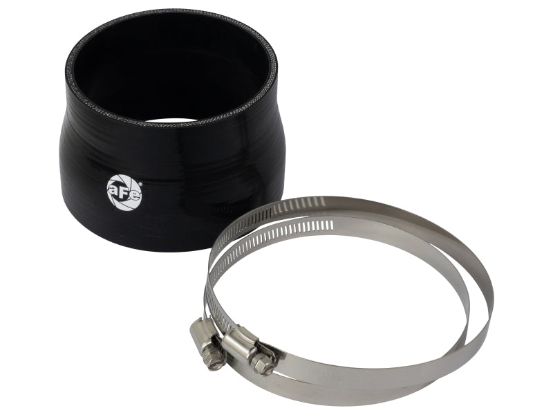 aFe POWER Universal Products Coupler Kit (4-1/2 x 4)in ID x 3in L - Black Air Intake Components aFe