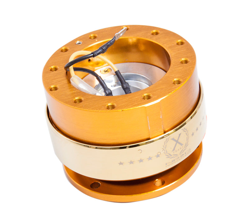 NRG Quick Release Gen 2.0 - Rose Gold Body / Titanium Chrome Ring Quick Release Adapters NRG