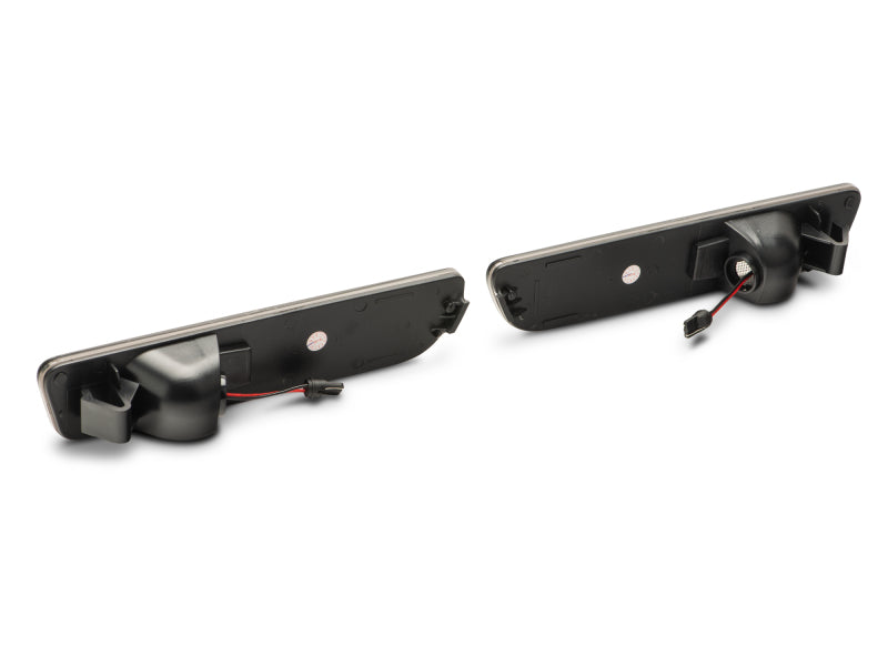Raxiom 05-09 Ford Mustang Axial Series LED Side Markers (Smoked) Sidemarkers & Indicators Raxiom