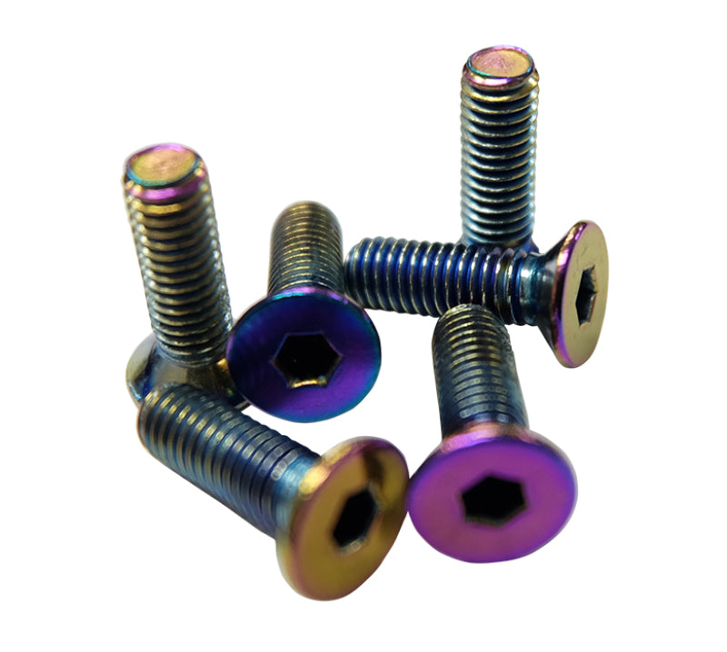 NRG Steering Wheel Screw Upgrade Kit (Conical) - Neochrome Steering Wheels NRG