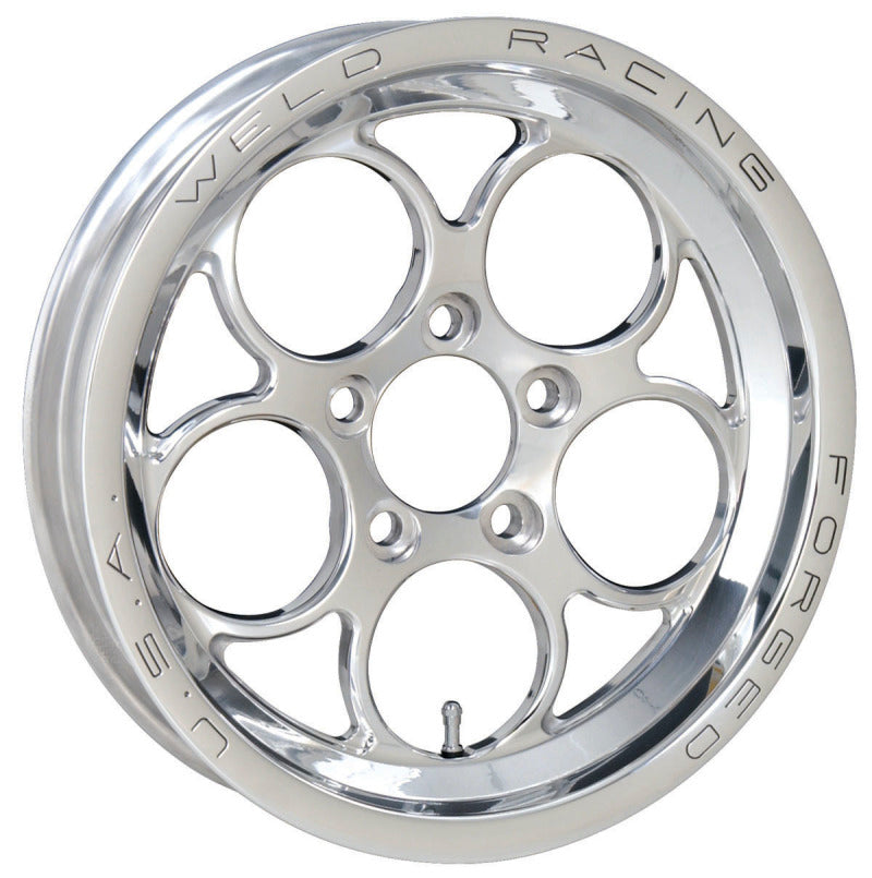 Weld Magnum 1-Piece 15x3.5 / 5x4.75 BP / 1.75in. BS Polished Wheel - Non-Beadlock Wheels - Forged Weld