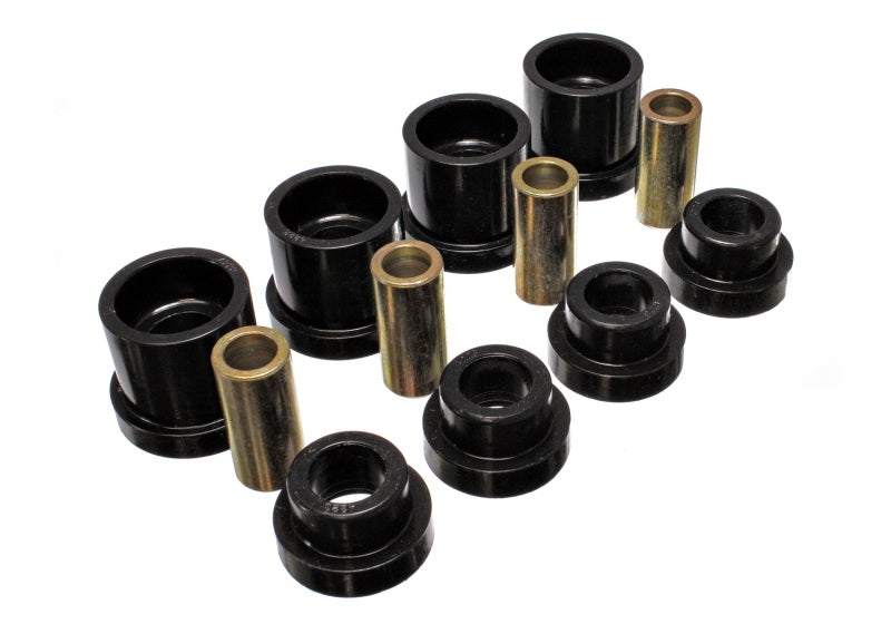 Energy Suspension 95-98 Nissan 240SX (S14) Black Rear Subframe Insert Set (Must reuse all metal part Bushing Kits Energy Suspension