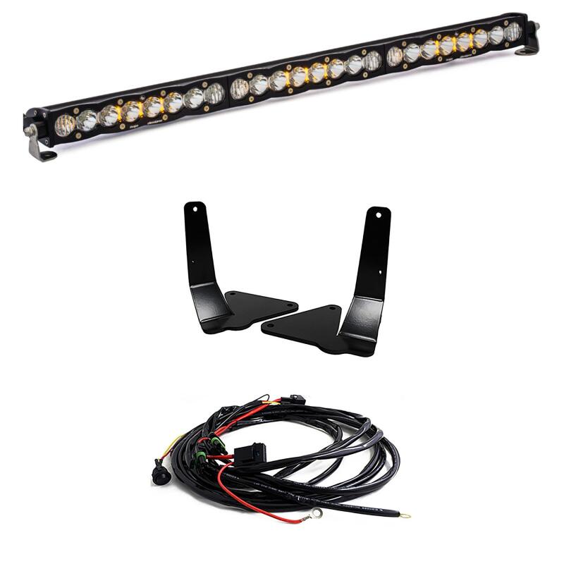 Baja Designs S8 15-18 Chevrolet/GMC Colorado/Canyon 30in Lower Grille Kit Driving/Combo Clear Light Bars & Cubes Baja Designs