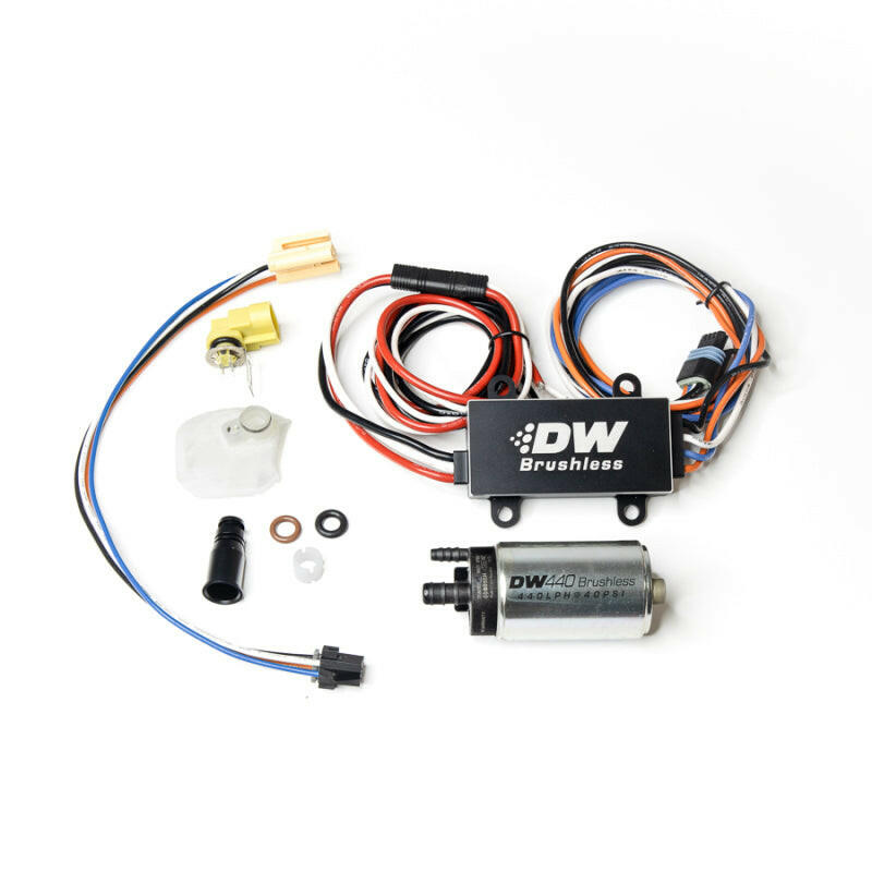 DeatschWerks DW440 440lph Brushless Fuel Pump Single/Dual Controller w/ Install Kit 08-14 Subaru WRX Fuel Pumps DeatschWerks