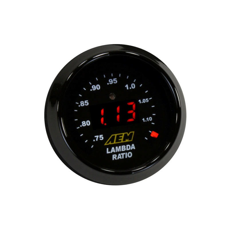 AEM Digital Wideband UEGO Gauge w/o Sensor Gauges AEM