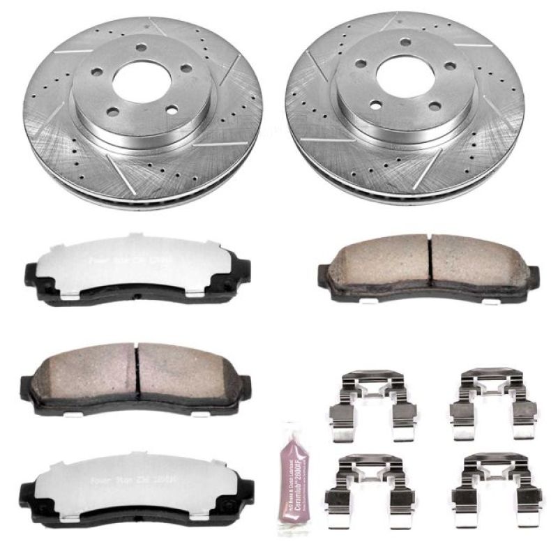 Power Stop 05-06 Chevrolet Equinox Front Z36 Truck & Tow Brake Kit Brake Kits - Performance D&S PowerStop