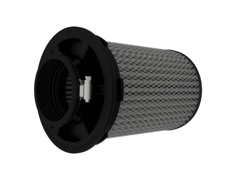 aFe MagnumFLOW Air Filters 3in F x 5-1/2in B x 5-1/4in T (Inverted) x 8in H - Pair Air Filters - Universal Fit aFe