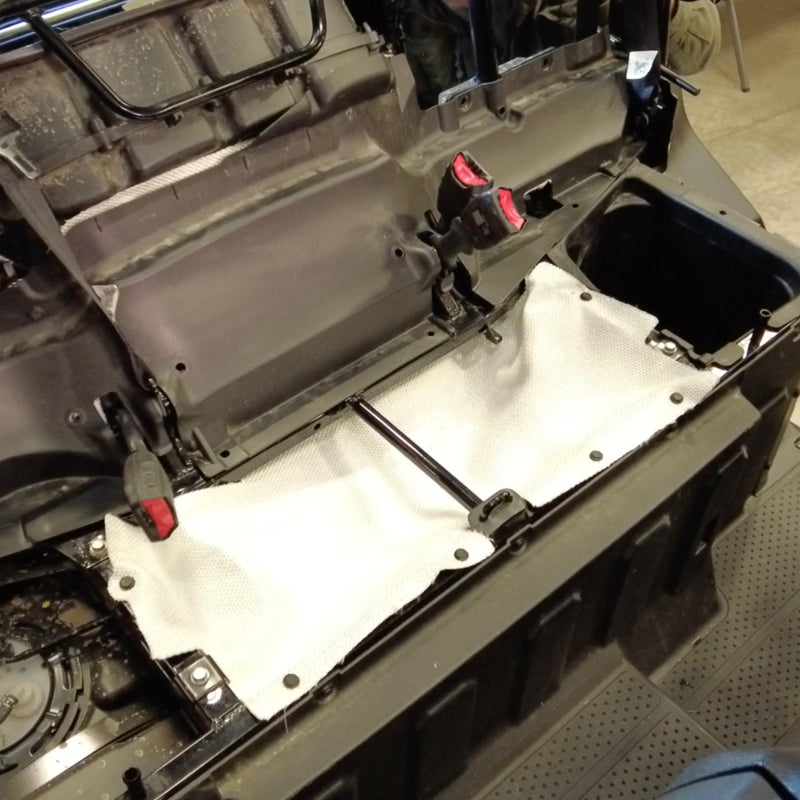 DEI 22-24 Honda Pioneer 1000-3/1000-5/1000-6 (Non CA Models) Under Seat Heat Shield Kit Thermal Wrap DEI