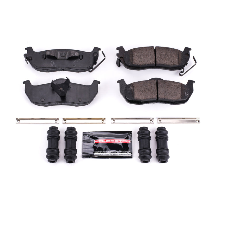 Power Stop 04-10 Infiniti QX56 Rear Z23 Evolution Sport Brake Pads w/Hardware Brake Pads - Performance PowerStop