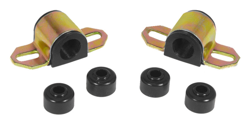 Prothane 90-94 Mitsubishi Eclipse Rear Sway Bar Bushings - 20mm - Black Sway Bar Bushings Prothane