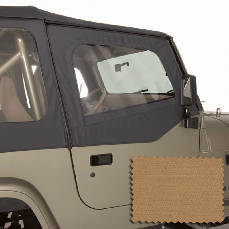 Rugged Ridge Door Skins Spice 88-95 Jeep Wrangler YJ Doors Rugged Ridge