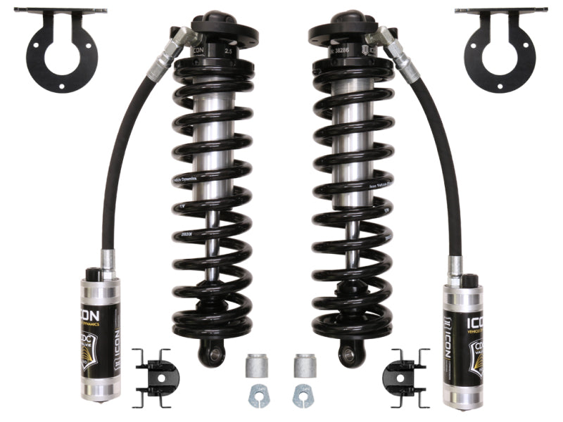 ICON 2005+ Ford F-250/F-350 Super Duty 4WD 2.5-3in 2.5 Series VS RR CDCV Bolt-In Conversion Kit Coilover Components ICON