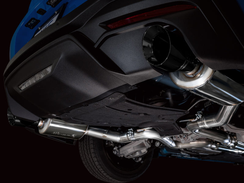 AWE Tuning 2024 Ford Mustang GT Fastback S650 RWD Touring Catback Exhaust w/ Dual Diamond Black Tips Catback AWE Tuning