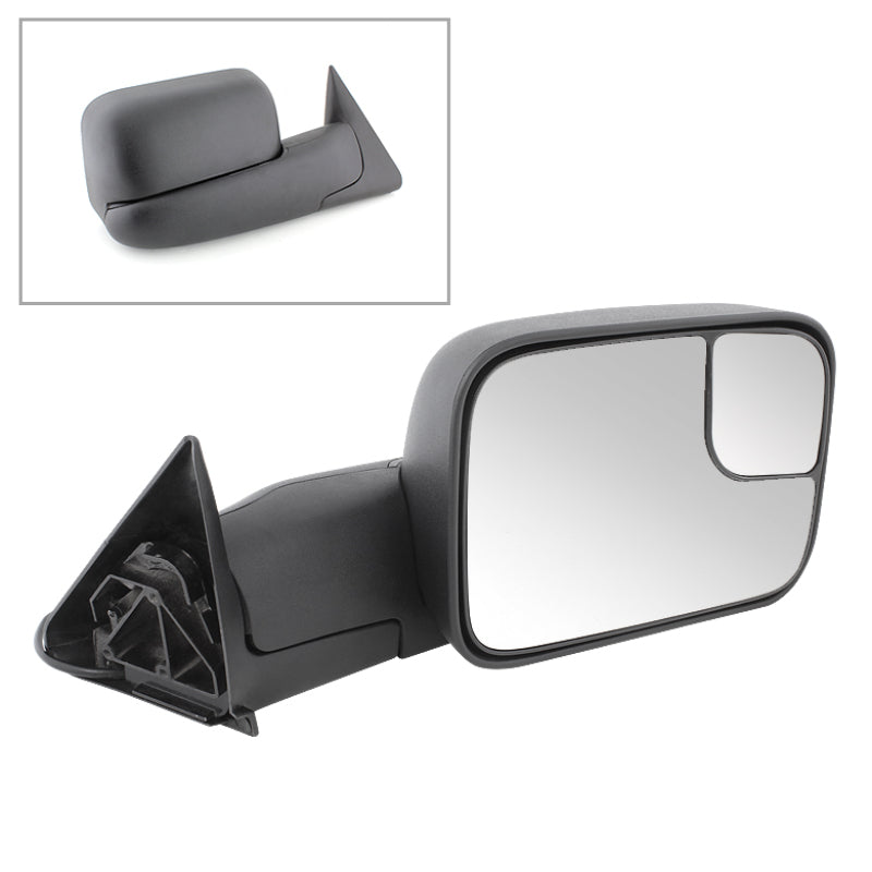 xTune Dodge Ram 94-97 Manual Extendable Power Adjust Mirror Right MIR-DRAM94-PW-R Side Mirrors SPYDER