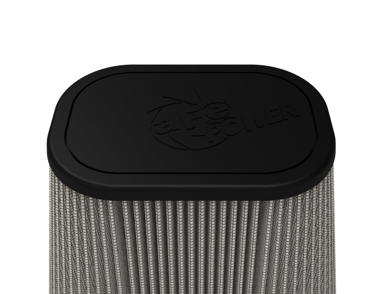 aFe Magnum FLOW Universal Pro DRY S Air Filter (7.5x5.5)in F (9.25x7.25)in B x (6x4)in T x 9in H Air Filters - Universal Fit aFe