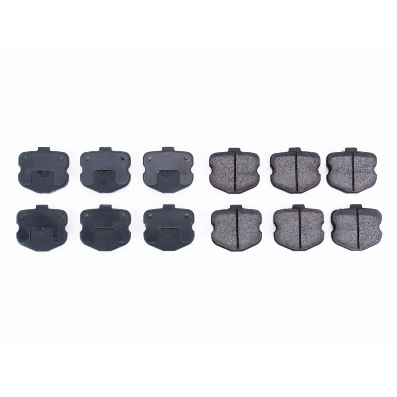 Power Stop 06-13 Chevrolet Corvette Front Z16 Evolution Ceramic Brake Pads Brake Pads - OE PowerStop