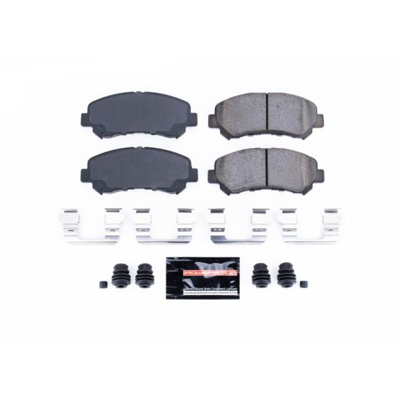 Power Stop 08-13 Nissan Rogue Front Z23 Evolution Sport Brake Pads w/Hardware Brake Pads - Performance PowerStop