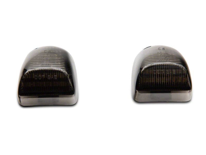 Raxiom 01-13 Chevrolet Silverado/GMC Sierra 1500 Axial Series LED License Plate Lamps- Smoked Bulbs Raxiom