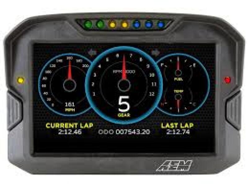 AEM CD-7 Logging Race Dash Carbon Fiber Digital Display (CAN Input Only) Gauges AEM