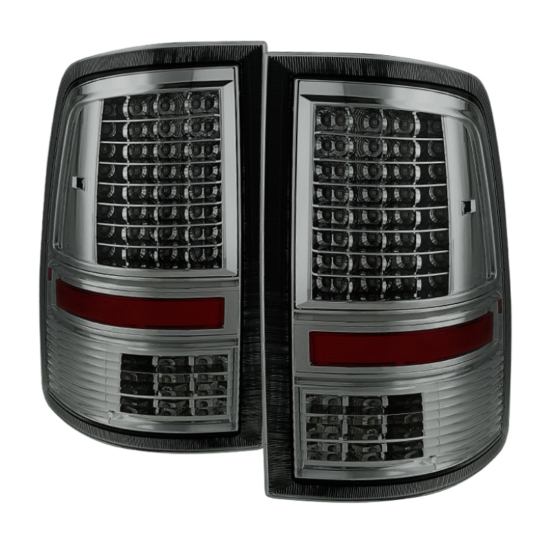xTune Dodge Ram 1500 09-14 LED Tail Lights Incandescent Model Only Smoked ALT-JH-DR09-LED-G2-SM Tail Lights SPYDER