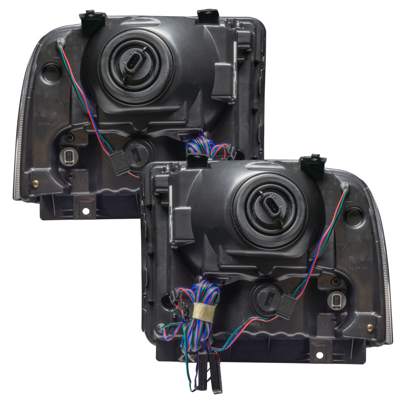 Oracle 05 Ford Excursion SMD HL - Chrome - ColorSHIFT w/ 2.0 Controller Headlights ORACLE Lighting