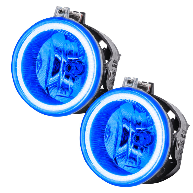 Oracle Lighting 11-16 Jeep Patriot Pre-Assembled LED Halo Fog Lights -Blue Fog Lights ORACLE Lighting