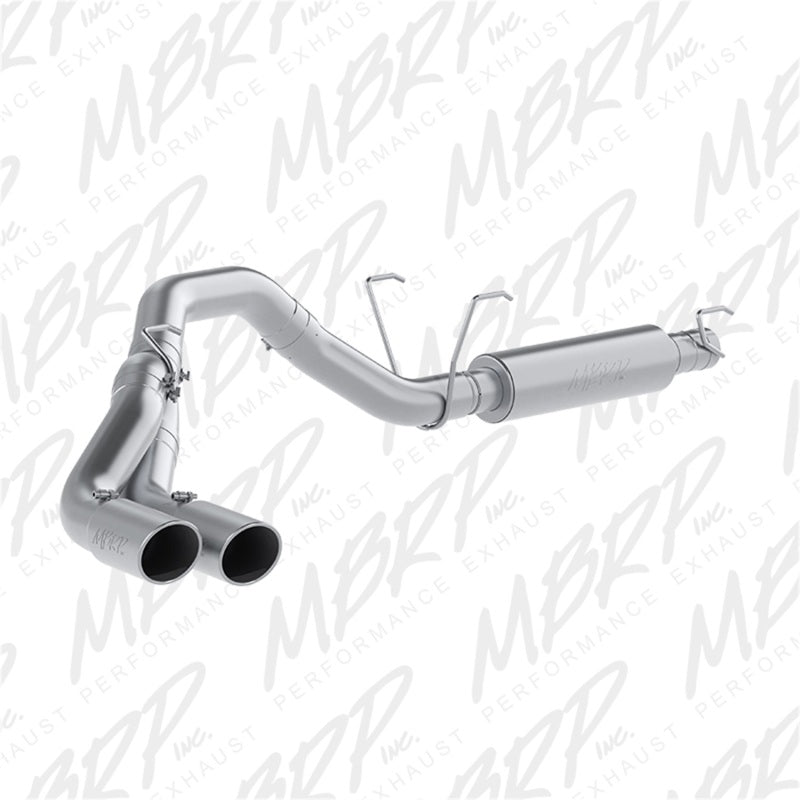 MBRP 14-16 Ram 2500/3500 6.4L 4in 409 SS Single Side Dual Outlet Cat Back Exhaust Catback MBRP