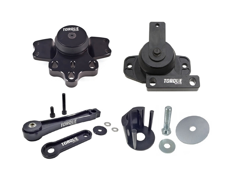Torque Solution Engine Transmission & Pendulum Mount Kit w/ Street Insert VW Jetta Golf 2006-2008.5 Engine Mounts Torque Solution