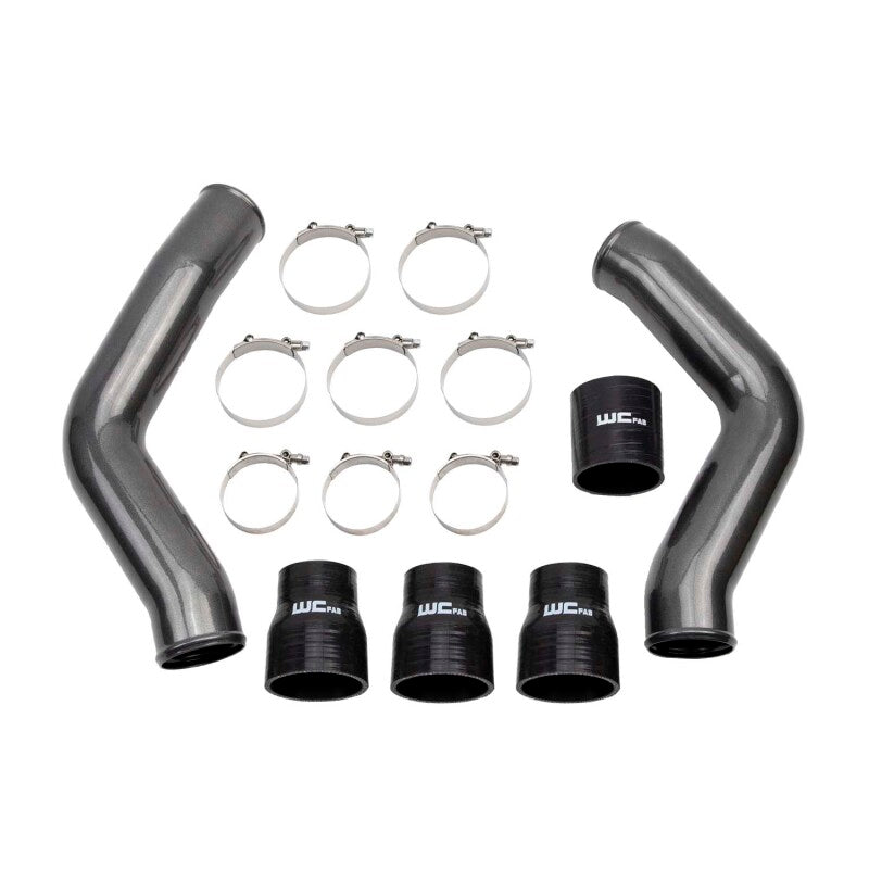 Wehrli 13-18 Ram 6.7L Cummins 3.5in Intercooler Pipes Kit - Bengal Silver Intercooler Pipe Kits Wehrli