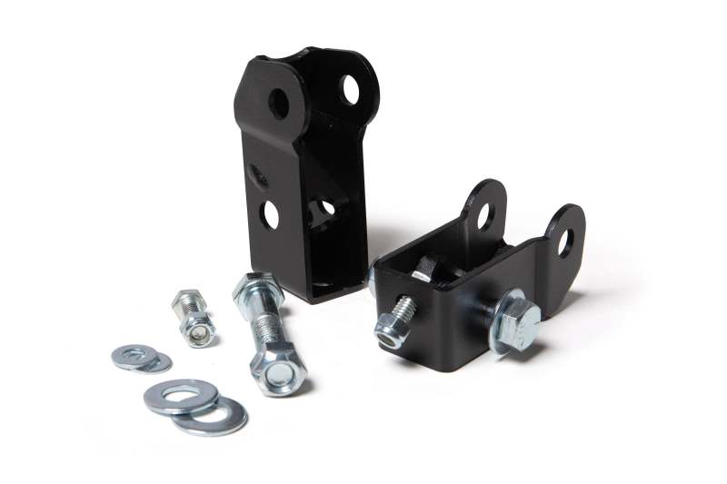 JKS Manufacturing Jeep Wrangler TJ/LJ Rear Lower Shock Relocation Brackets Brackets JKS Manufacturing