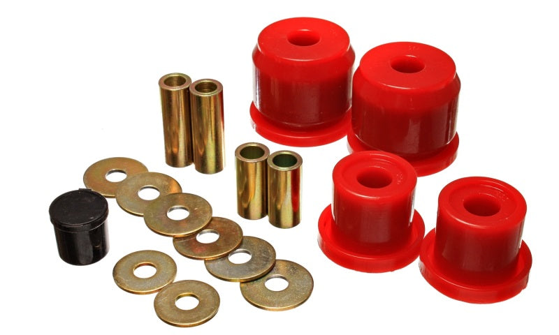Energy Suspension 00-09 Honda S2000 Red Rear Differential Carrier Bushing Set Bushing Kits Energy Suspension