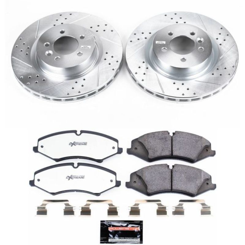 Power Stop 2010 Land Rover LR4 Front Z36 Truck & Tow Brake Kit Brake Kits - Performance D&S PowerStop