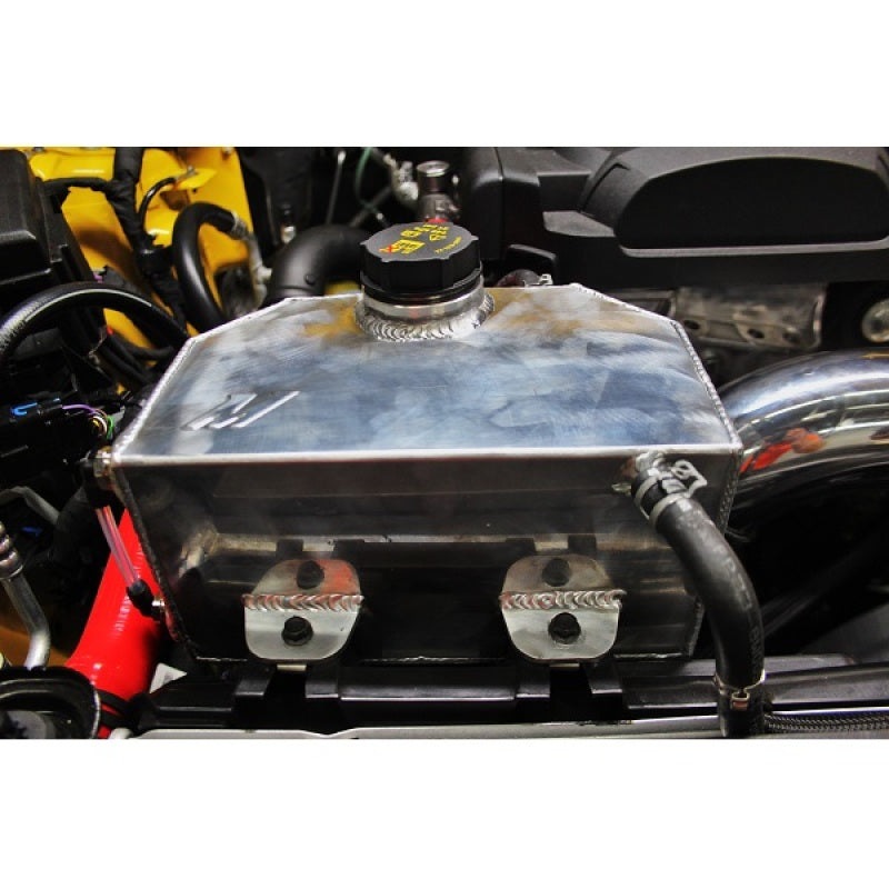 Mishimoto 2015 Ford Mustang EcoBoost / 3.7L / 5.0L Aluminum Coolant Expansion Tank-Polished Coolant Reservoirs Mishimoto
