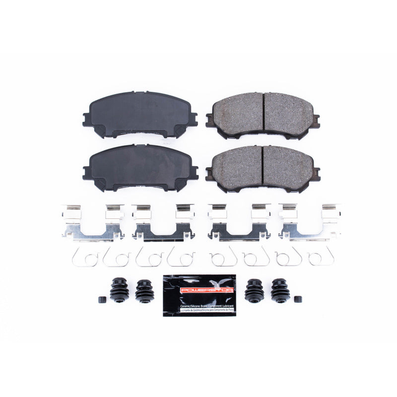 Power Stop 14-19 Nissan Rogue Front Z23 Evolution Sport Brake Pads w/Hardware Brake Pads - Performance PowerStop