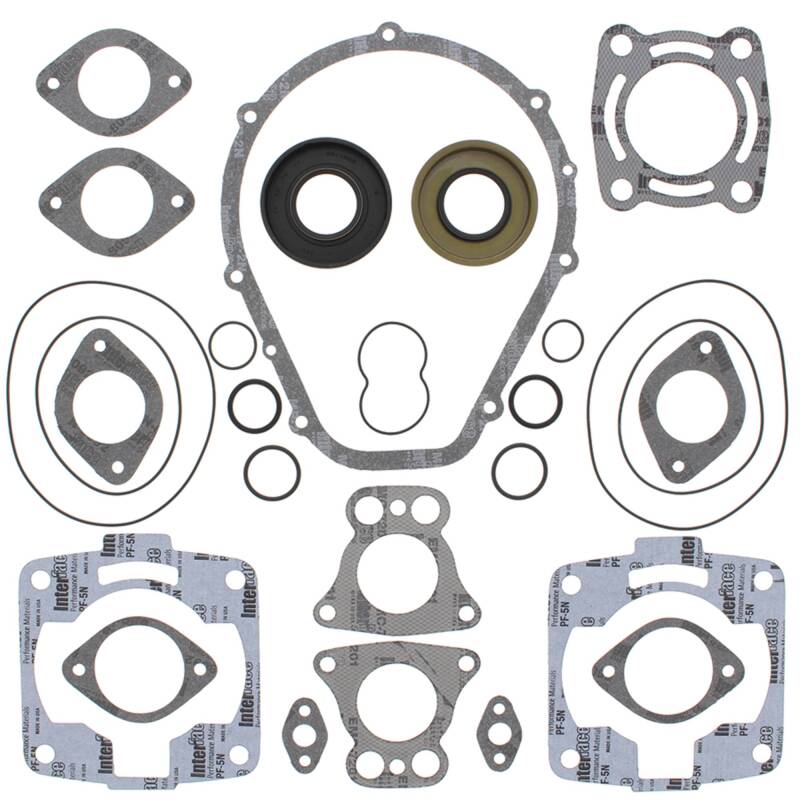 Vertex Gaskets 96-97 Polaris Hurricane 700 Complete Gasket Kit w/ Oil Seals Engine Hardware Vertex Pistons