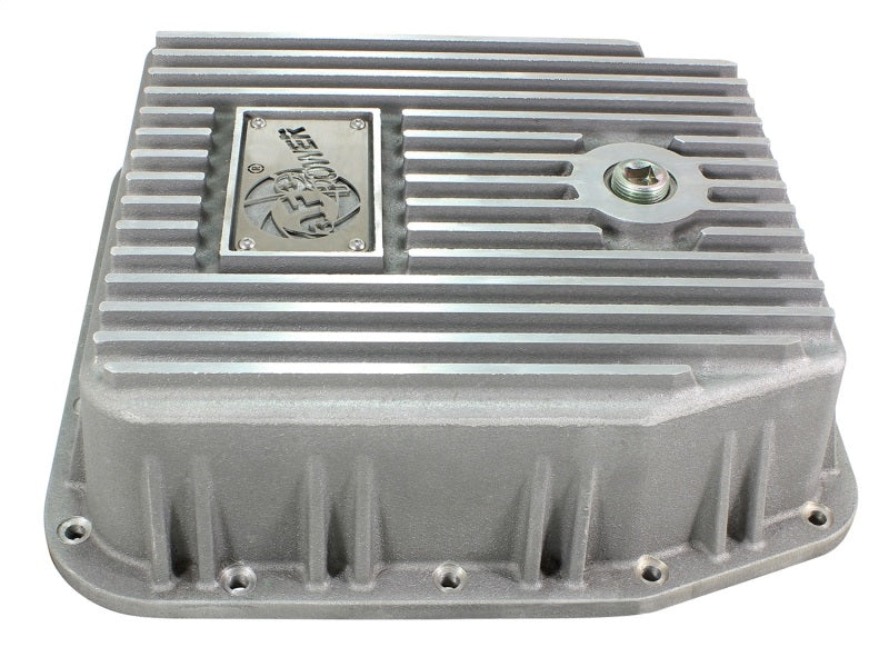 aFe Transmission Pan (Raw); Ford Trucks 93-08 AODE/4R70W Diff Covers aFe
