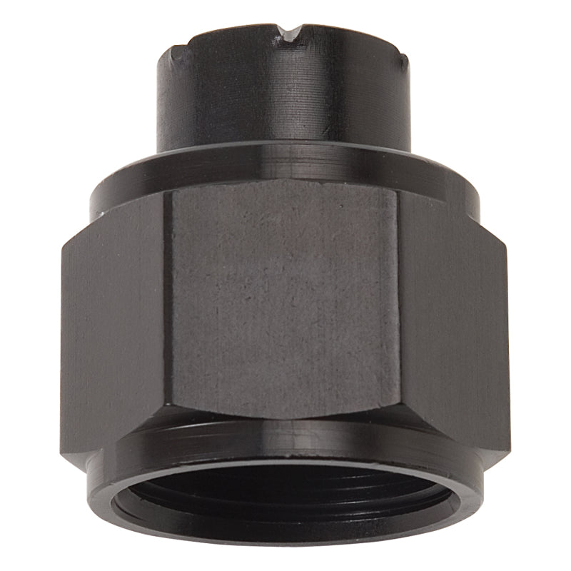 Russell Performance -12 AN Flare Cap (Black) Fittings Russell