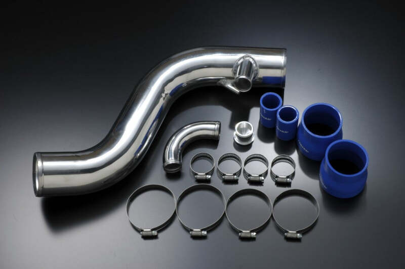 GReddy Nissan S13 SR20DET Tank Pipe Set - Adapts S13 Plenum to GReddy I/C Kit w/Pulsar Throttle Body Connecting Pipes GReddy