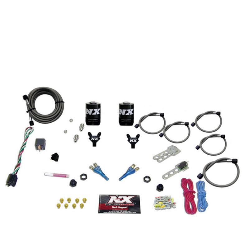 Nitrous Express 92-95 Dodge V8 TBI Dual Nozzle Nitrous Kit (50-125HP) w/o Bottle Nitrous Systems Nitrous Express