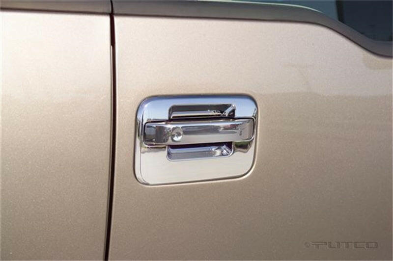 Putco 05-08 Lincoln Mark LT w/o Key Pad (4 Door) (Surrounds Only) Door Handle Covers Exterior Trim Putco