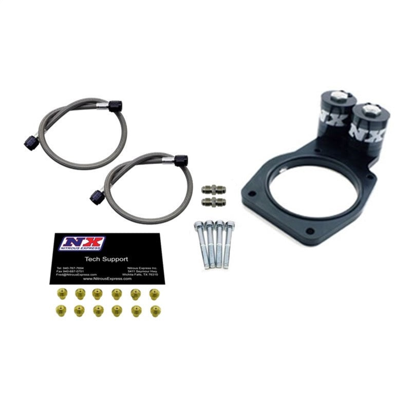 Nitrous Express 10-15 Chevrolet Camaro (5th Gen) EFI Nitrous Plate Conversion w/Attached Solenoids Nitrous Plates Nitrous Express