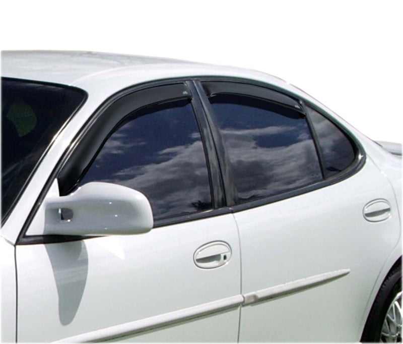 AVS 97-03 Pontiac Grand Prix Ventvisor In-Channel Front & Rear Window Deflectors 4pc - Smoke Wind Deflectors AVS